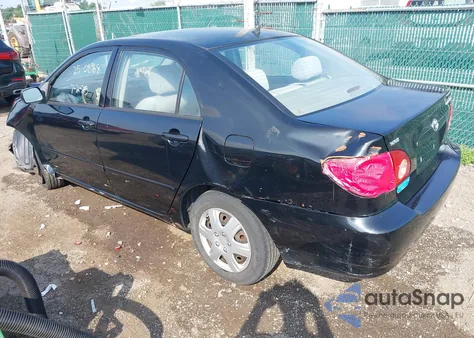 2003 Toyota Corolla Le z USA, uszkodzony, nr VIN 2T1BR38E83C164560